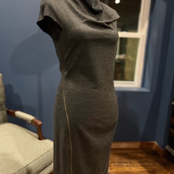 Helmut Lang Dresses & Skirts - Helmut Lang for BARNEY’s Minimal Tailored dress, zippered M
Charcoal